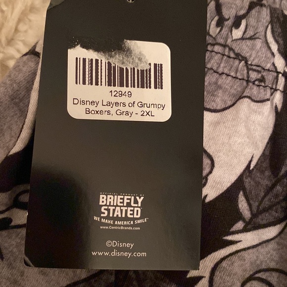 Disney Grumpy Mens Boxers size 2xL - Picture 7 of 7